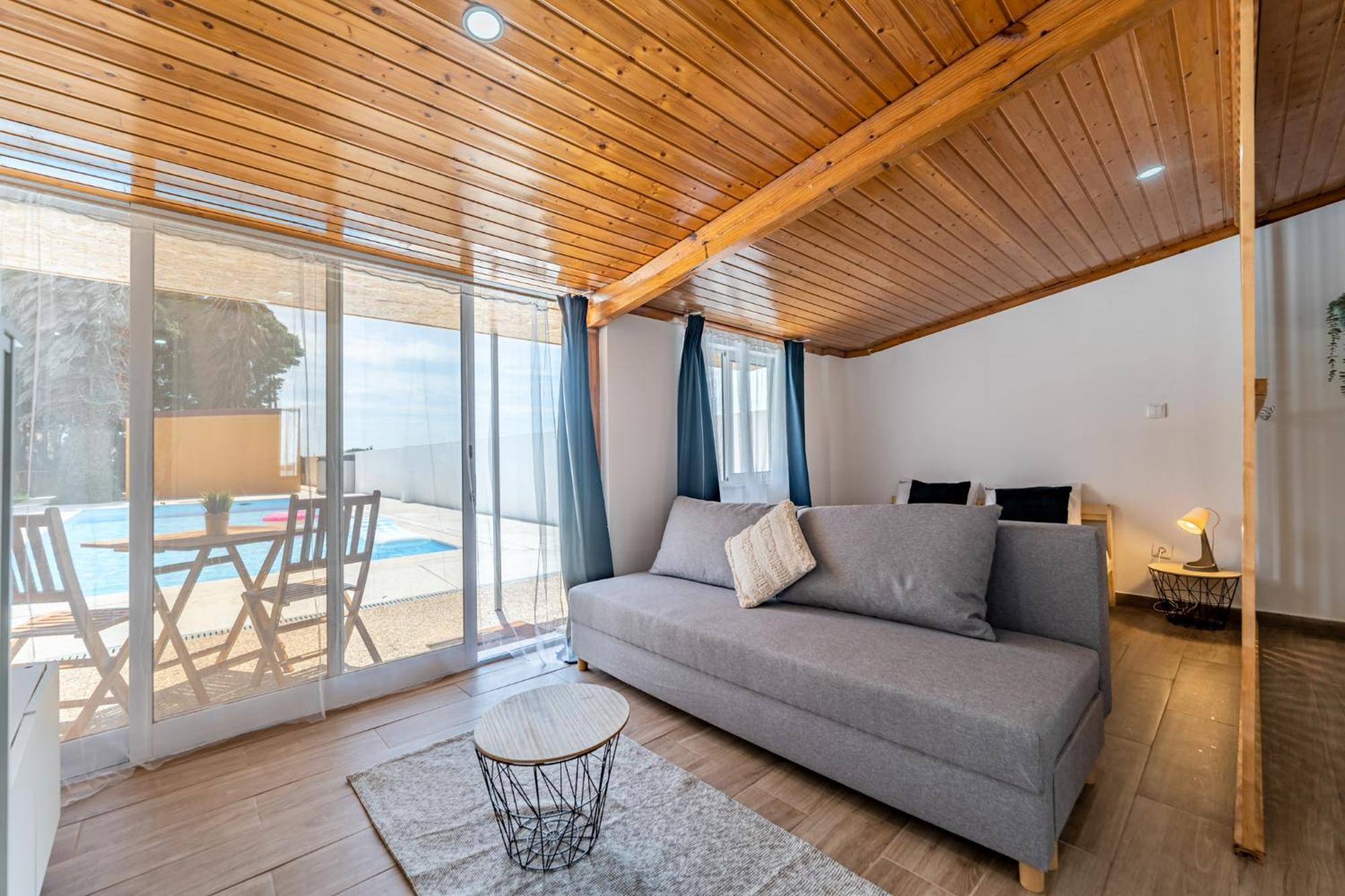 Wake Up With The Sea Breeze- House With Pool Ap1 Appartement Lavra Buitenkant foto